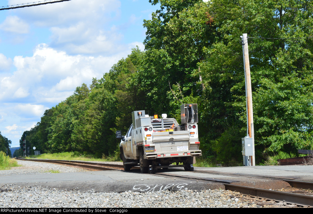 Almost off the Grade Crossing